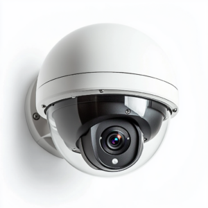 camera dôme blanc