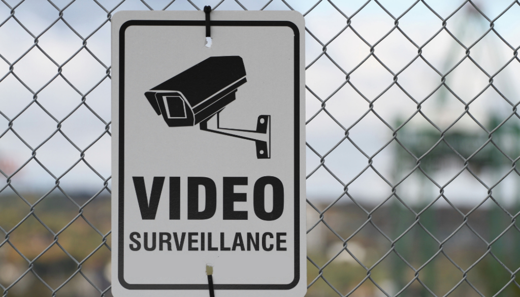 affiche de videosurveillane